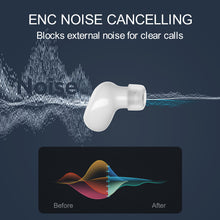 Load image into Gallery viewer, ABRAMTEK E9 Mini Wireless Earbuds for Small Ears - White