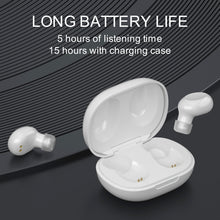Load image into Gallery viewer, ABRAMTEK E9 Mini Wireless Earbuds for Small Ears - White