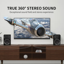 Load image into Gallery viewer, ABRAMTEK X50 Powered Bookshelf Speakers with 5.25'' Woofer