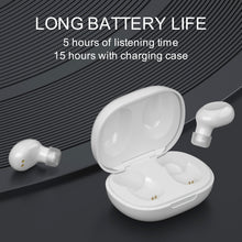 Load image into Gallery viewer, ABRAMTEK E9 Mini Wireless Earbuds for Small Ears - White
