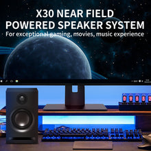 Load image into Gallery viewer, ABRAMTEK X30 Powered Bookshelf Speakers with 3.5&#39;&#39; Woofer

